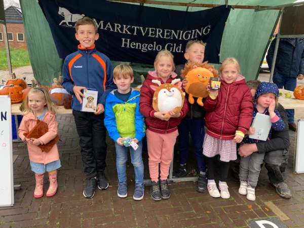 Winnaars pompoenactie 2022